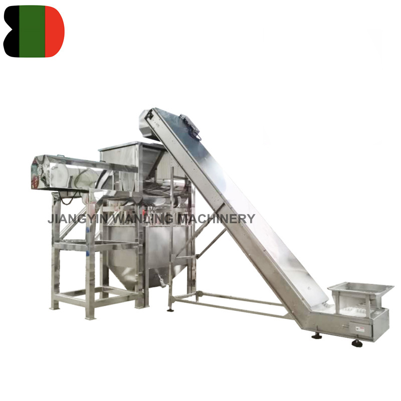 Blender pita bubuk makanan horizontal liar